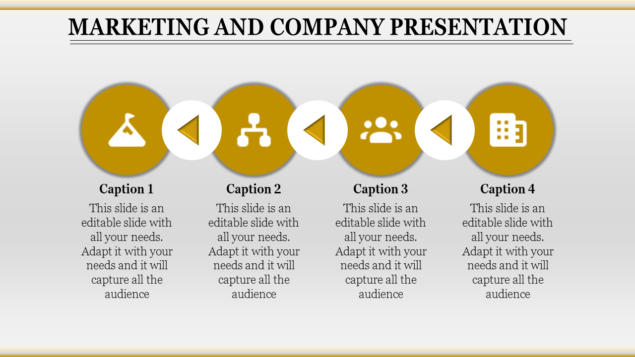Free - Marketing And Company Presentation Slide Templates